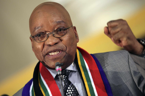 Güvensizlik oylamasında gülen taraf Zuma