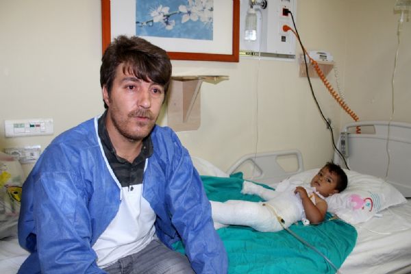 Ağrı'da tandıra düşen 2 yaşındaki çocuk feci şekilde yandı