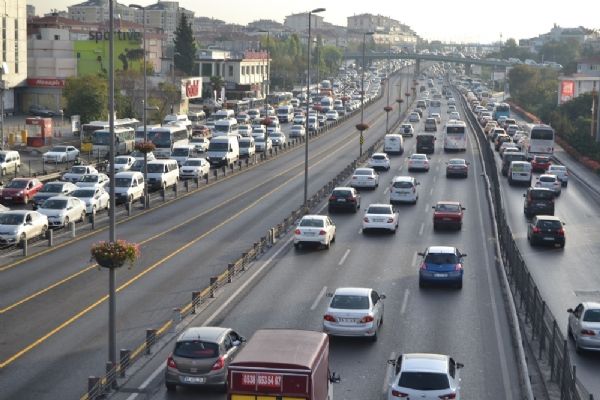 Trafiğe kayıtlı araç sayısı belirlendi
