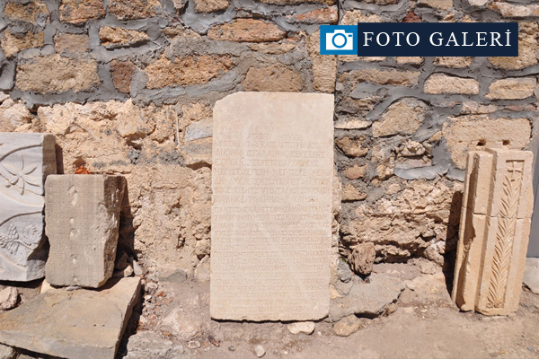 Side'de 1700 yıllık mektup