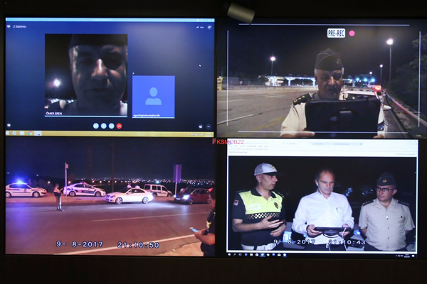 2 bin noktada trafik uygulaması