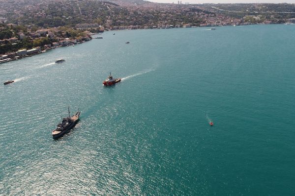 Furkan Yıldırım'ı arama çalışması havadan görüntülendi