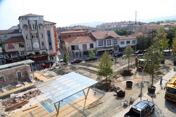 Sapanca'nın tarihi hamamı gün yüzüne çıktı