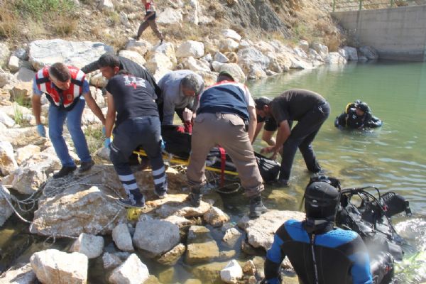 Çorum'da enişte ve kayınbirader gölette boğuldu