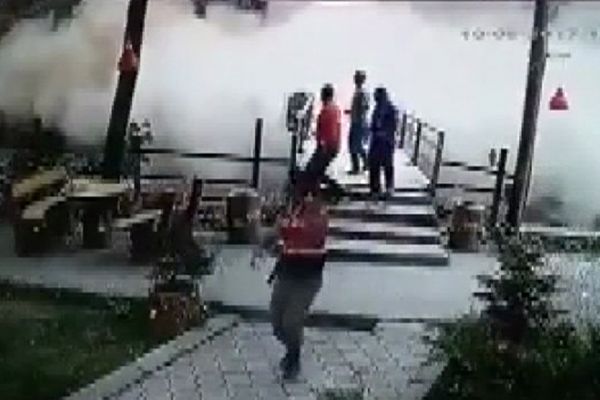 Uzungöl'de facia ucuz atlatıldı