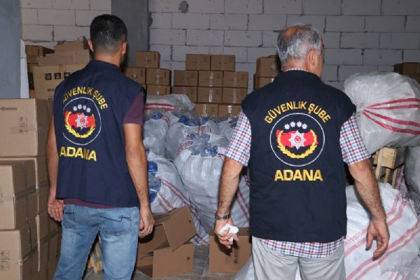 Adana'da çakma şampuan fabrikasına operasyon