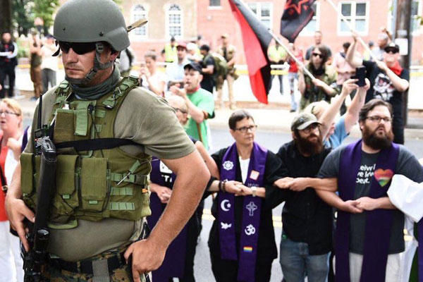 ABD'de Yahudi ve Müslümanlardan ırkçılara kınama