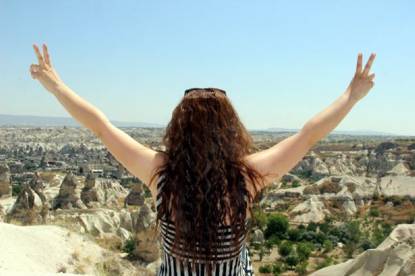 Kapadokya'da turist sayısı yükseldi