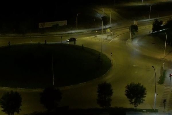 Bursa'da şehrin göbeğinde tehlikeli drift