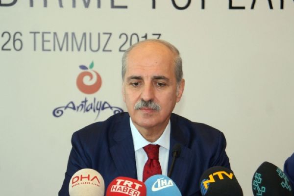 Bakan Numan Kurtulmuş'tan Kuzey Vargın için taziye mesajı