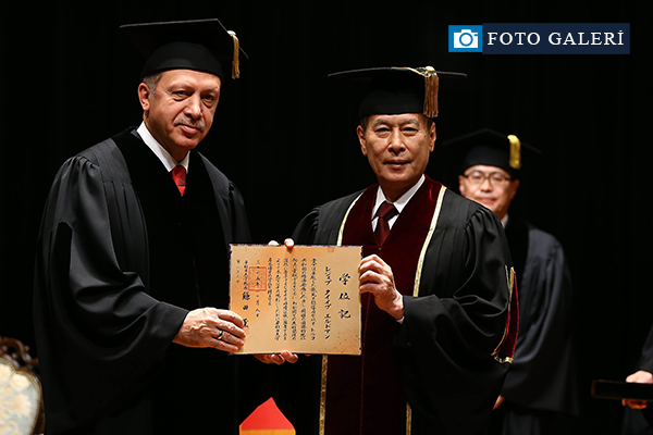 Cumhurbaşkanı Recep Tayyip Erdoğan’a fahri doktora