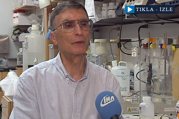 Prof. Aziz Sancar: 'Bu ödülü Türk milletine adıyorum'