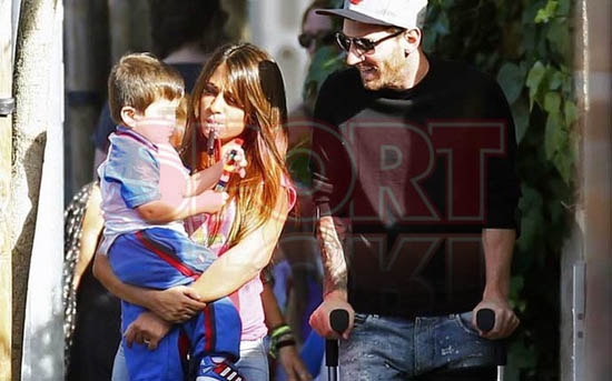 Messi'nin görüntüsü şaşırttı