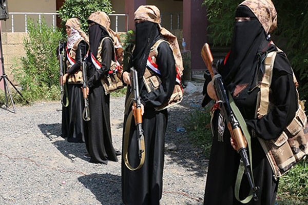 HDG savaşçı kadınlara mezuniyet töreni düzenledi