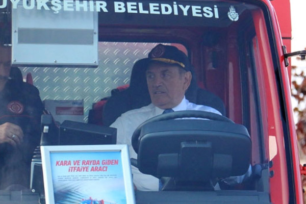 Kadir Topbaş bizzat kullandı