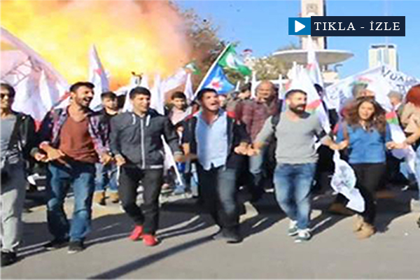 Patlama anı böyle kaydedildi