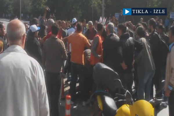 Patlama yerinde linç girişimi