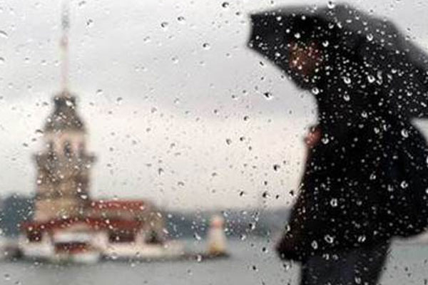 İstanbul'a sağanak uyarısı