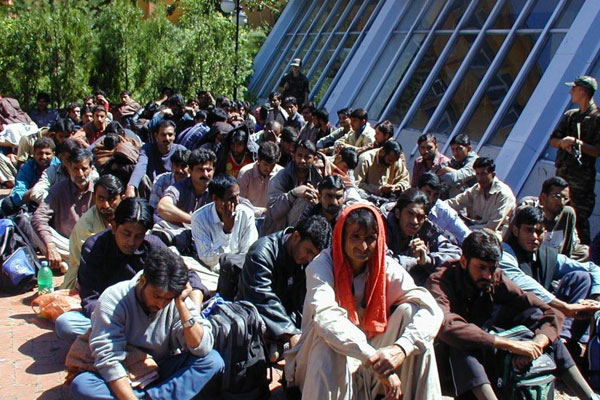 Bandırma’da 59 Afgan yakalandı