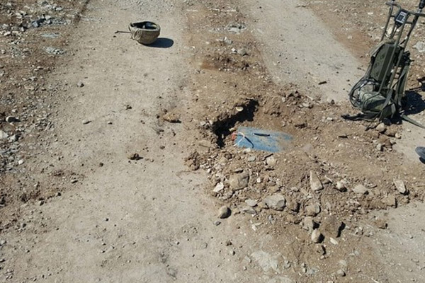 Yüzlerce kiloluk patlayıcı yakalandı