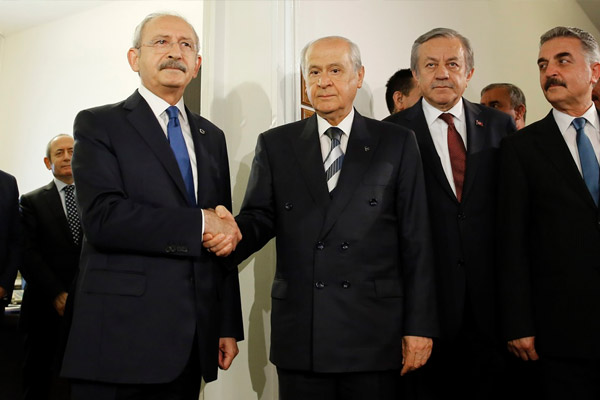 Bahçeli'den Kılıçdaroğlu'na ret