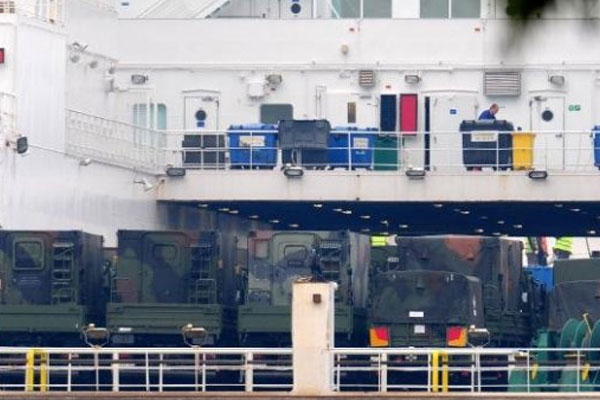 Patriotlar Türkiye limanından ayrıldı