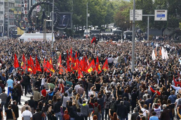 Ankara'daki miting öncesi alınan önlemler