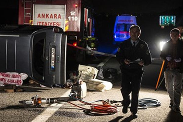 Ankara'da trafik kazası