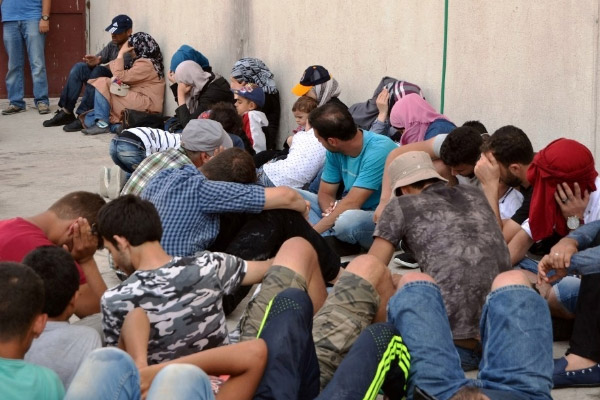 127 kaçak göçmen yakalandı