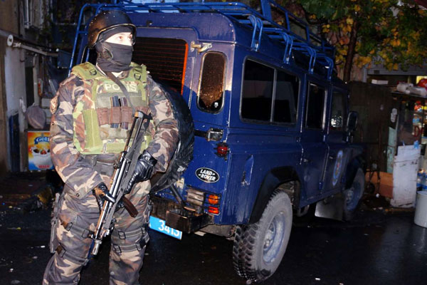 İstanbul'da operasyon