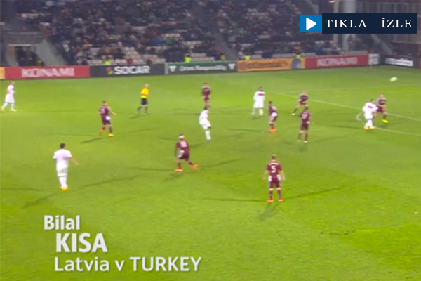 Bilal’in golü UEFA listesinde