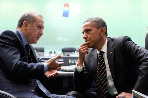 Erdoğan, Obama ile görüştü