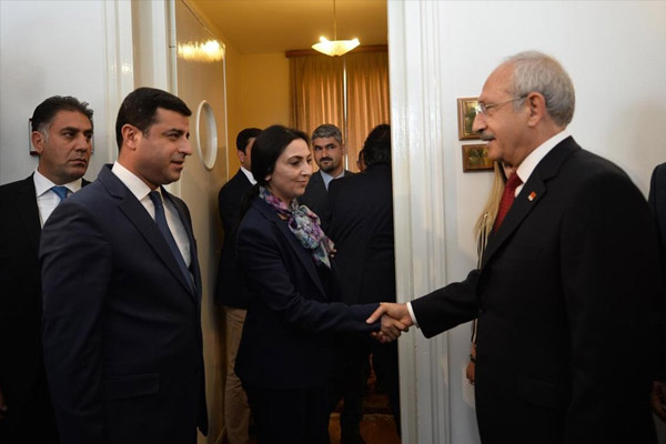 Görüşme sonrası ilk açıklama