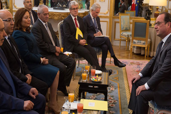 Tunus Ulusal Diyalog Dörtlüsü Fransa'da