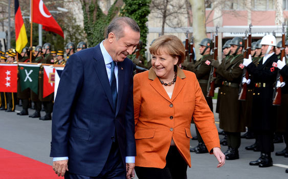 Erdoğan-Merkel görüşmesi sona erdi
