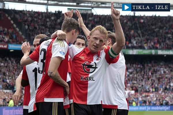 Kuyt hat-trick yaptı