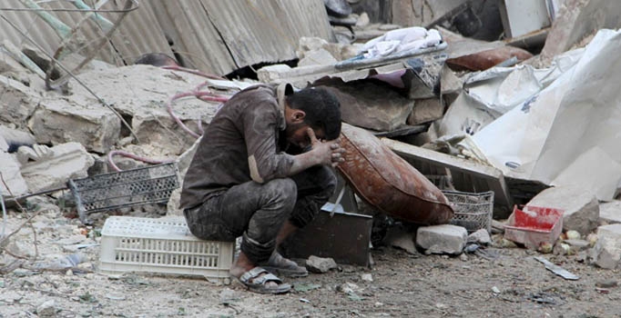 İnsanlar Halep'ten kaçıyor