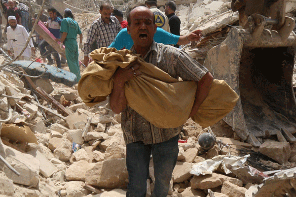 Suriye'de Rus ordusu sivilleri katletti