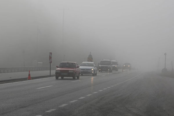 Bolu Dağı'nda sis engeli