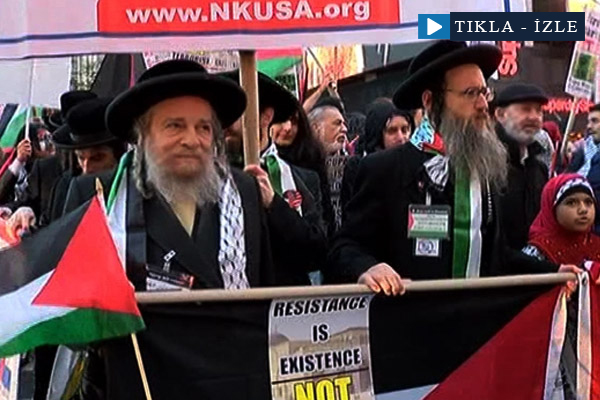 ABD’de binlerce kişilik İsrail protestosu