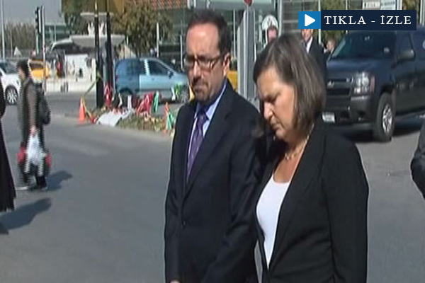 Dışişleri Bakanı Yardımcısı, Ankara Garı'nda