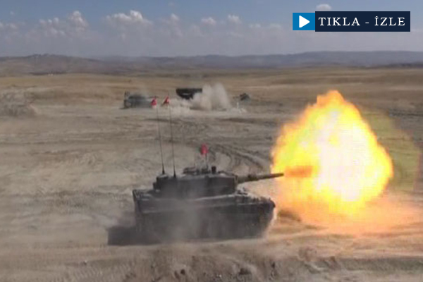 Kara Kuvvetleri tatbikatından muhteşem görüntüler