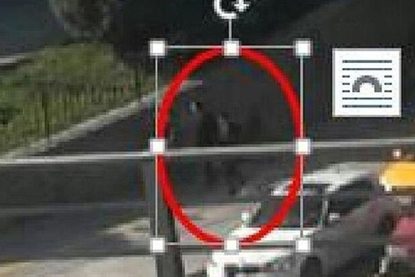 Canlı bombalar güvenlik kamerasında