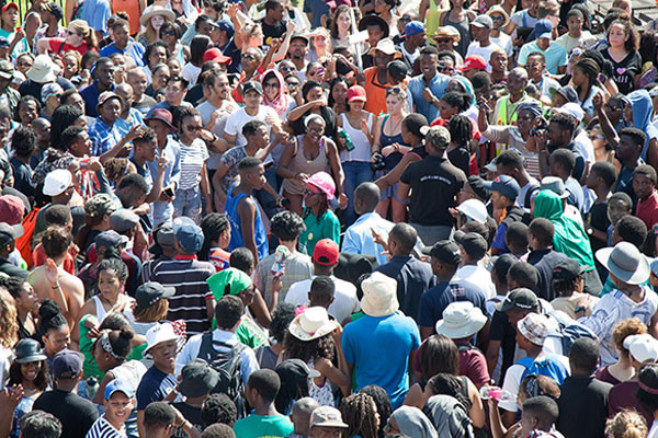 Güney Afrika'da protesto