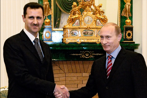 Putin ile Esad görüştü