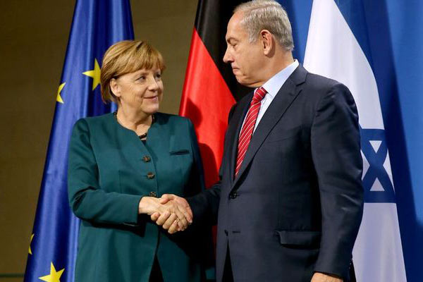 Merkel ile Netanyahu görüştü