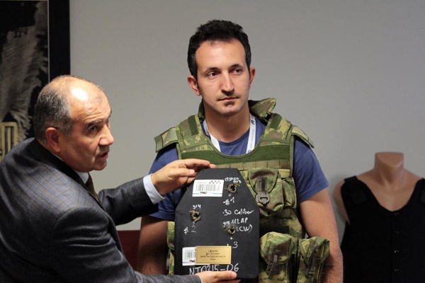 Güvenlik güçlerine 'borlu zırh'