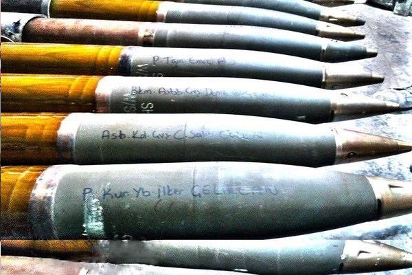 PKK'yı vuran mermilerde dikkat çeken detay