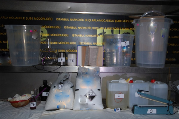 104 kilo uyuşturucu yakalandı