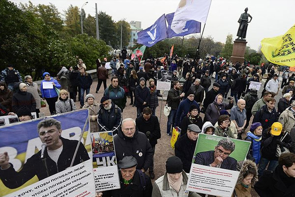 Moskova'da Rusya'ya 'Suriye' tepkisi